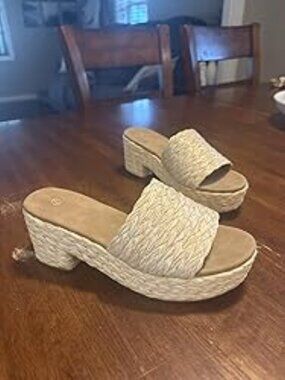 Espadrilles Platform Sandals Wedges Slides Sandals Open Toe Fashion Summer Outdo